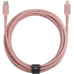 Native Union Beltekabel Lightning-kabel - 3m (USB-C/Lightning) Rose