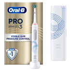 Oral-B Pro 3 Elektrisk tannbørste Hvit Olympics m/reiseveske