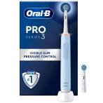 Oral-B Pro 3 Elektrisk tannbørste + Refill - Blå