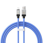 Baseus CoolPlay 2.4A Lightning-kabel - 1m (USB-A/Lightning) Blå