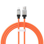 Baseus CoolPlay 2.4A Lightning-kabel - 1m (USB-A/Lightning) oransje