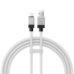 Baseus CoolPlay 2.4A Lightning-kabel - 1m (USB-A/Lightning) Hvit