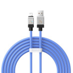 Baseus CoolPlay 2.4A Lightning-kabel - 2m (USB-A/Lightning) Blå