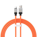 Baseus CoolPlay 100W USB-C-kabel - 1m (USB-A/USB-C) oransje