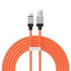 Baseus CoolPlay 100W USB-C-kabel - 2m (USB-A/USB-C) oransje