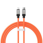 Baseus CoolPlay 20W Lightning-kabel - 2m (USB-C/Lightning) oransje