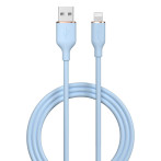 Devia Jelly 2,4A Lightning-kabel - 1,2 m (USB-A/Lightning) Blå