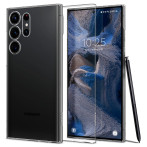 Spigen AirSkin-deksel til Samsung Galaxy S23 Ultra - Krystallklart