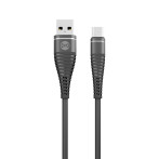 Forever Shark 2A USB-C-kabel - 1m (USB-A/USB-C)