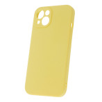 Mag Invisible deksel til iPhone 15 Plus (silikon) Pastellgul