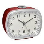 TFA Retro Analog Alarm Clock (Bakgrunnsbelysning) Rød