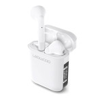 Ledwood Apollo TWS Bluetooth In-Ear ørepropper med skjerm (hvit)