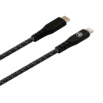 Tellur Lightning-kabel - 1m (USB-C/Lightning) Svart/gull