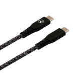 Tellur USB-C-kabel - 1m (USB-C/USB-C) Svart/gull