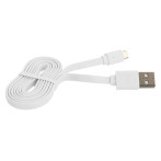 Tellur MicroUSB-kabel - 1m (USB-A/MicroUSB) Hvit