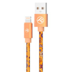 Tellur Graffiti Lightning-kabel - 1m (USB-A/Lightning) oransje