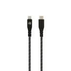 Tellur Green Lightning-kabel - 1m (USB-C/Lightning) Svart