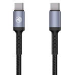 Tellur USB-C-kabel 60W - 1m (USB-C/USB-C) Svart