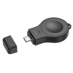 Deltaco Mini trådløs reiselader for Apple Watch (USB-C)