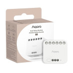 Aqara DCM-K01 T2 Dual Relay Module (Zigbee/Apple HomeKit/Matter/Google Home/Alexa)