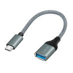 Logilink OTG 15 W USB-C-kabel - 0,15 m (USB-C hann/USB-A hunn)