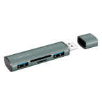 Logilink USB-A Dock (USB-A/kortleser)