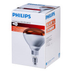 Philips BR125 IR infrarød pære E27 (150W) Rød
