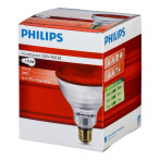 Philips PAR38 IR infrarød pære E27 (175W) Rød