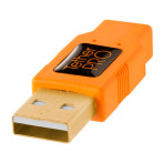Tether Tools TetherPro USB-A-kabel - 4,6 m (USB-A/8-Pin Mini-B)