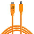 Tether Tools TetherPro USB-C-kabel - 4,6 m (USB-C/5-Pin Mini-B)