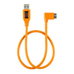 Tether Tools TetherPro USB-A-kabel m/vinkel - 50 cm (USB-A/Micro-B)