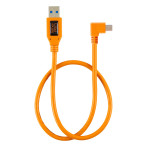 Tether Tools TetherPro USB-A-kabel m/vinkel - 50 cm (USB-A/5-Pin Mini-B)