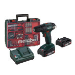 Metabo BS 18 batteri drill/skrutrekker m/batteri + lader (18V)