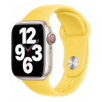 Lippa Silikonstropp for Apple Watch (38/40/41) Gul