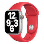 Lippa silikonstropp for Apple Watch (42/44/45/49) Rød