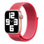 Lippa Nylonstropp for Apple Watch (42/44/45/49) Rød