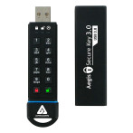 Apricorn Aegis Secure USB 3.0-nøkkel med kode (120 GB)