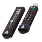 Apricorn Aegis Secure USB 3.0-nøkkel med kode (480 GB)
