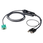 Aten CV190 KVM-kabel - 1,8 m (tastatur/mus)
