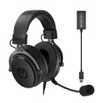 Endorfy VIRO Plus Over-Ear Gaming Headset - 2,7 m (3,5 mm/USB) Svart