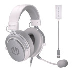 Endorfy VIRO Plus Over-Ear Gaming Headset - 2,7 m (3,5 mm/USB) Hvit