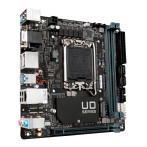 Gigabyte H610I hovedkort, LGA 1700, DDR4 Mini-ITX