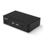 Lindy 39312 KVM-svitsj – lyd/USB (2-porter)