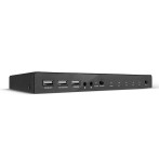 Lindy 32810 KVM-svitsj - lyd/USB (4-porter)