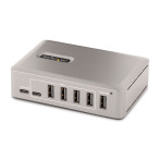 StarTech USB Hub - 10 porter (8xUSB-A/2xUSB-C)