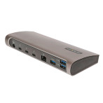 StarTech Thunderbolt Dock (Thunderbolt/kortleser/USB-A/3,5 mm/USB-C)