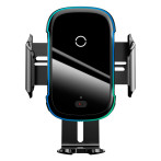 Baseus 15W trådløs smarttelefonlader/bilholder (luftventilasjon)