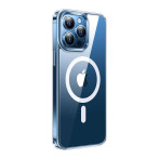 Torras Diamond Clear-Mag deksel til iPhone 15 Pro (MagSafe) Gjennomsiktig
