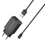 Riversong SafeKub D2 USB-lader 12W + Lightning-kabel (USB-A/Lightning)