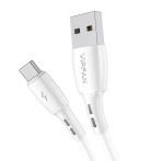 Vipfan Racing X05 3A USB-C-kabel - 1m (USB-A/USB-C) Hvit
